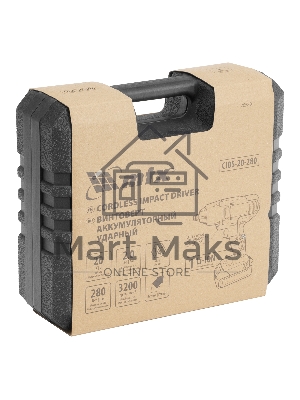 Винтоверт ударный аккумуляторный CIDS-20-280, Li-Ion, 20 В MTX