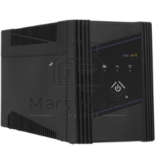 Источник бесперебойного питания SMARTWATT линейно-интерактивный, 650/360 ВА/Вт, напольный, LED индикация, Shuko CEE7/4 - 2 шт.