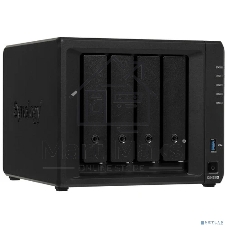 Сетевое хранилище Synology DiskStation DS425+ черный (Intel J4125/2Gb/4(3.5