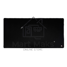Коврик для мыши Gembird MP-120-60-BLACK, черный, 1200х600х3мм, ткань+резина, оверлок, коробка