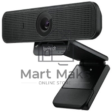 Веб-камера Logitech C925e 1920x1080, 30 кадр/с, USB Type-A, микрофон (2 шт, шумоподавление), автоматическая фокусировка, автоосвещение, шторка приватности, универсальное крепление