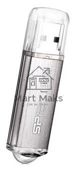 Флешка USB R/W R/W 32Gb Ultima II-I Series SP032GBUF2M01V1S USB2.0 серебристый