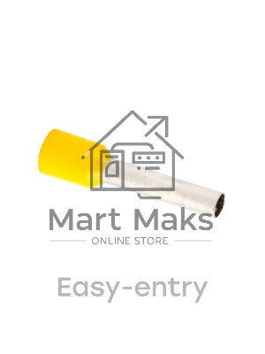 Наконечник штыревой втулочный НШвИ 6.0-18 (уп.50шт) EKF nhvi-6.0-18