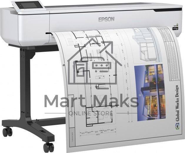 Плоттер струйный Epson SureColor SC-T5100, A0, цветной, 36