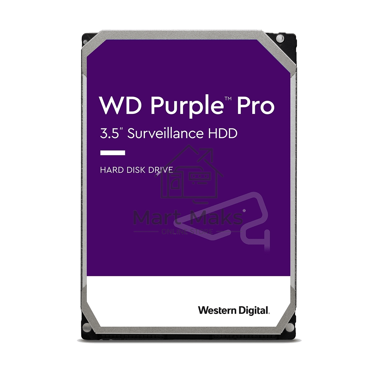 Жесткий диск Western Digital Original SATA-III 12Tb WD121PURP Video Purple Pro (7200rpm) 256Mb 3.5