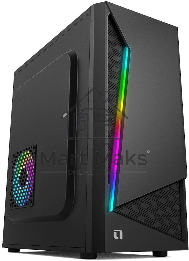 Компьютерный корпус Accord ACC-CL295RGB черный без БП ATX 4x120mm 2xUSB2.0 1xUSB3.0 audio