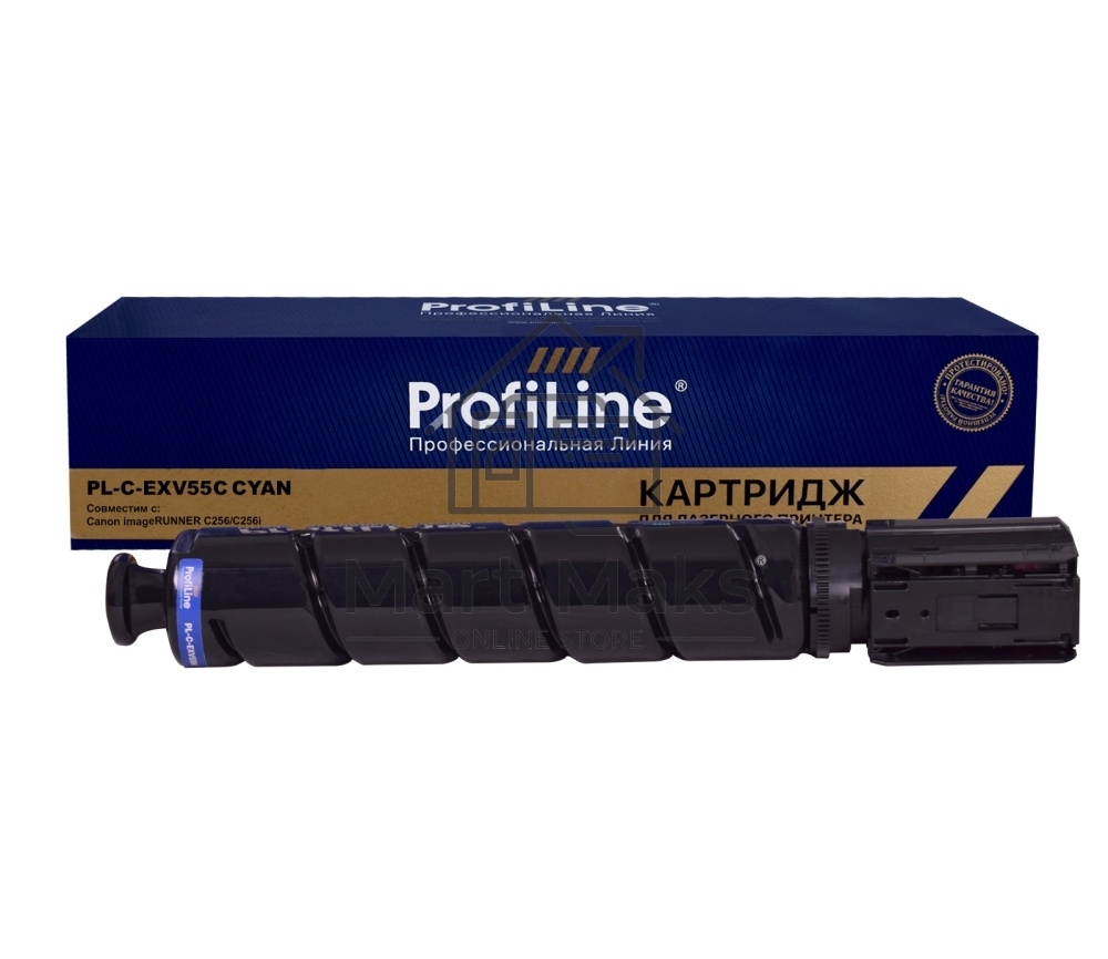 Картридж лазерный ProfiLine PL-C-EXV55C для принтеров Canon imageRUNNER C256/C256i Cyan 18000 копий