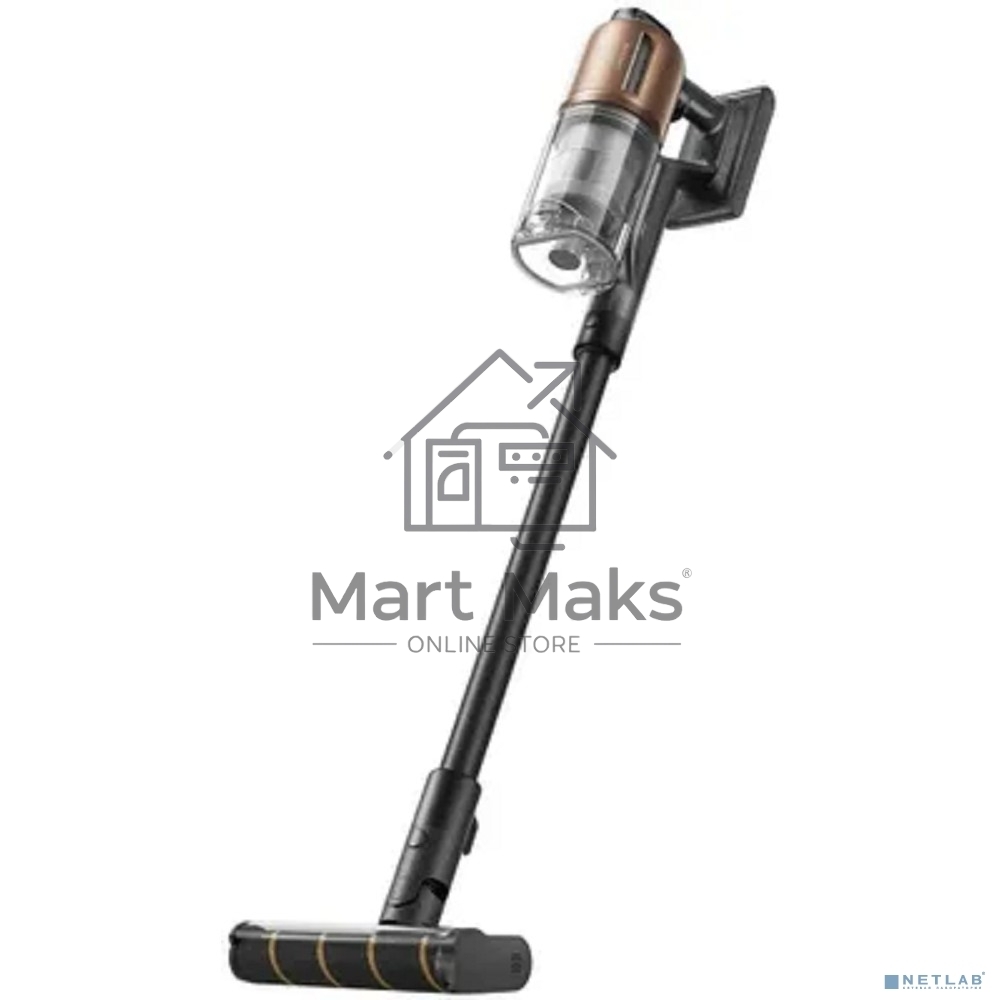 Пылесос вертикальный Dreame Z20 AquaCycle черный/бронзовый, питание от аккумулятора, 250 Вт, уборка влажная/сухая, пылесборник 0.6 л