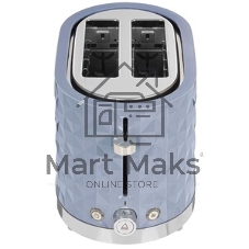 Тостер Galaxy Line GL 2912, серый, пластик, 1200 Вт
