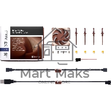 Вентилятор корпусной Noctua NF-A6x15 5V PWM, 60 мм, 3500 об/мин, 19.8 дБ, 4 pin PWM, без подсветки