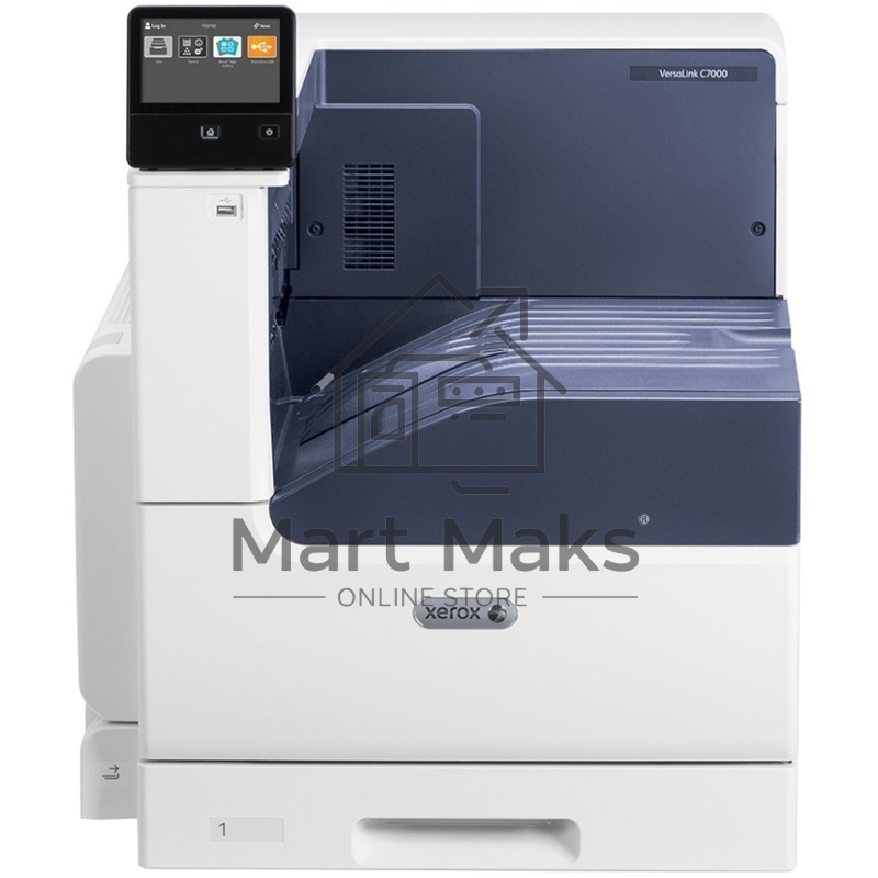 Принтер лазерный Xerox VersaLink C7000N (VLC7000N#), A3, цветной, печ. 19 стр/мин (A3) 35 стр/мин (A4), 1200 x 2400 dpi, RJ-45, NFC, Air Print