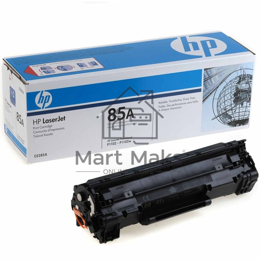 Картридж лазерный HP CE285A черный для LaserJet P1102/P1102w, M1132/M1212nf 1600 стр.