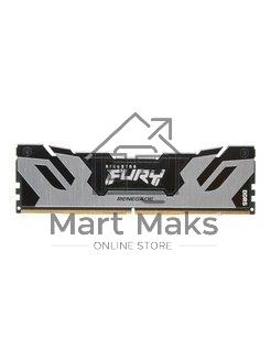 Оперативная память Kingston Fury Renegade, DDR5, 16GB (1x16GB), 6400MHz, CL32, DIMM, с радиатором, серебристый/черный