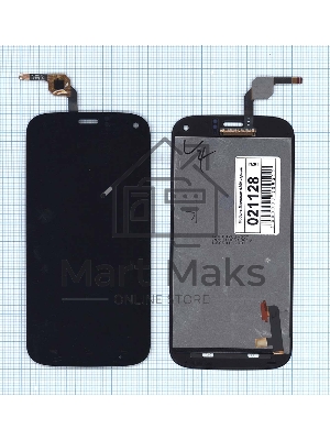 Дисплей для Micromax A250 Canvas Turbo черный