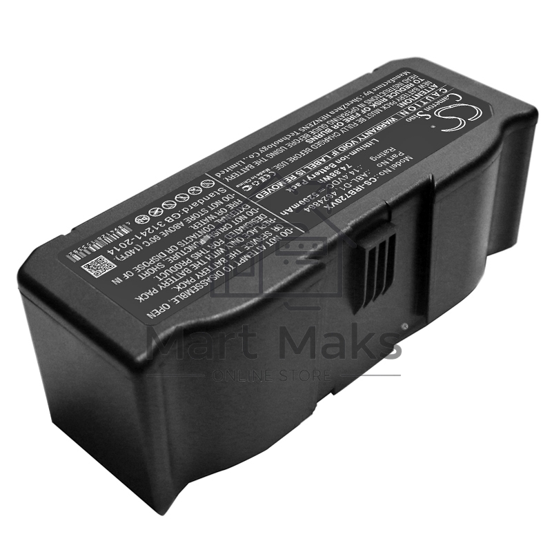 Аккумулятор для iRobot Roomba i7, Roomba i7+, Roomba e5, 7150 14.4V 5200mAh/74.88Wh