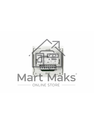 Терморегулятор программируемый Rexant RX-527H, бежевый, совместим с Legrand серии Valena