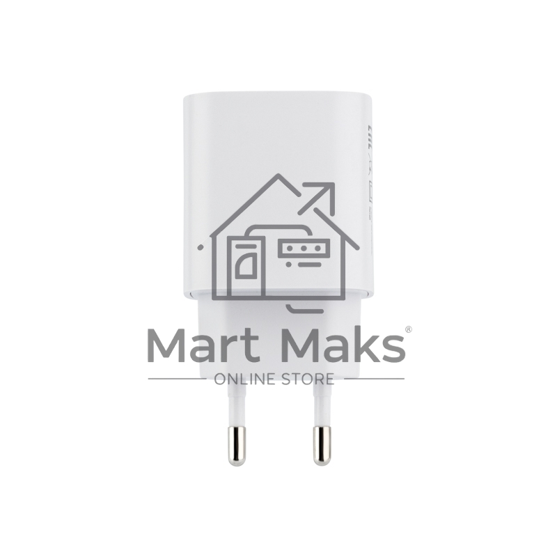 Сетевое зарядное устройство Rexant USB + Type-C, 5V, 2.4 A, белое