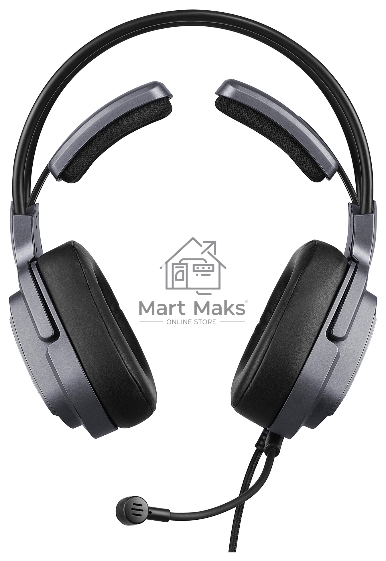 Наушники с микрофоном A4Tech Bloody G575 серый 2м мониторные USB оголовье (G575 USB/ GREY)