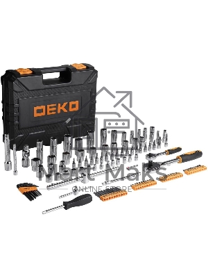 Набор инструментов Deko DKAT121 121 предмет (жесткий кейс)