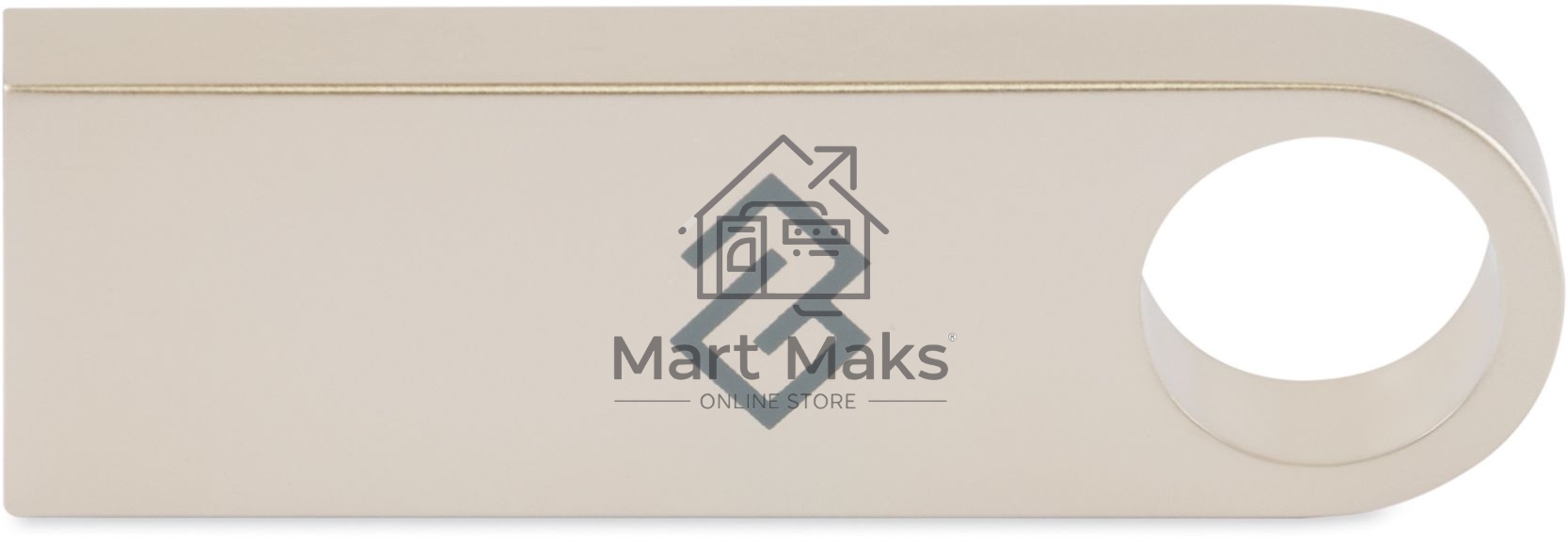 Флешка USB Digma DRIVE3 (DGFUL128A30SR), 128Gb, USB 3.0, R/W 70/30, серебристый