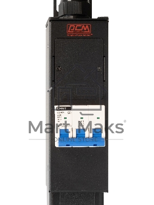 Блок распределения питания Powercom PDU-32AV24-18C3-6C9-3P верт.размещ. 18xC13 6xC19 3x32A IEC 60309 2м