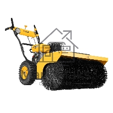 Гибридная снегоуборочная машина с функц. подметания Denzel SWB-800, 212 сс, руч. старт, 2 насадки