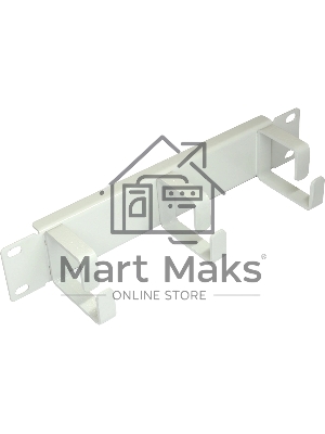 Кабельный органайзер вертикальный Lanmaster TWT-CBW10-ORG-1U-GY кольца 1U шир.:10