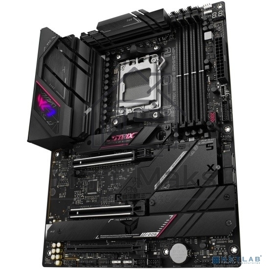 Материнская плата ASUS ROG STRIX B650E-E GAMING WIFI, AM5, AMD B650, 4xDDR5, 4xSATA, 4xM.2, 1xPCI-E 4.0 x4, 1xPCI-E 5.0 x8, 1xPCI-E 5.0 x16, 1xDP, 1xHDMI, 1x 2.5Gb LAN, 4xUSB-A 3.2 Gen 2, 6xUSB-A 3.2 Gen 2, 1xUSB-C 3.2 Gen 2, 1xUSB-C 3.2 Gen 2x2, 5x3.5 мм