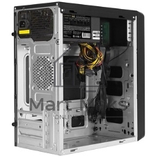 Компьютерный корпус Minitower ExeGate mEVO-7805-XP600 (mATX, БП XP600 с вент. 12см, 2*USB+1*USB 3.0, аудио, черный, с 2*RGb подсветкой)