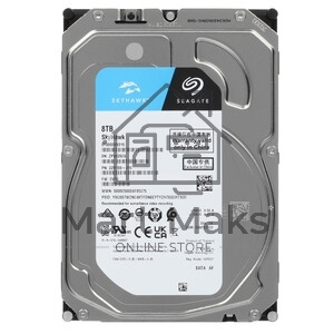 Жесткий диск HDD Seagate SkyHawk 8Tb 7200rpm SATA 256Mb 3.5