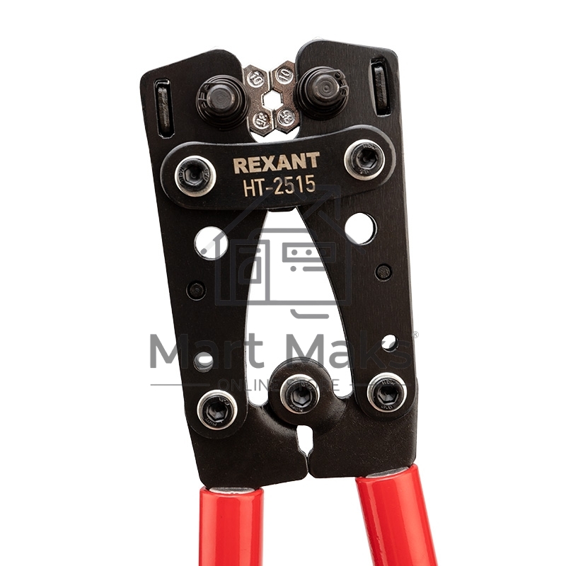 Кримпер Rexant HT-2515 для обжима силовых наконечников и гильз 6, 10, 16, 25, 35, 50 мм²