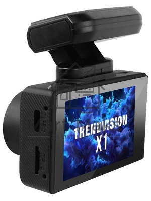 Видеорегистратор TrendVision X1 черный 1080x1920 150гр. GPS MSTAR 8336