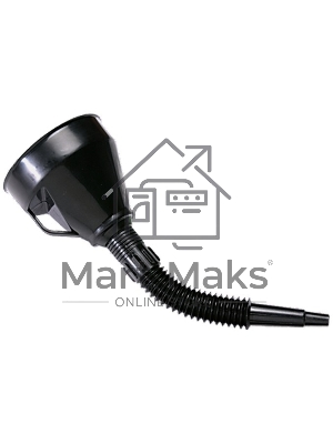 Воронка пластмассовая, D 160 мм, гибкий наконечник для горюче-смазочных материалов