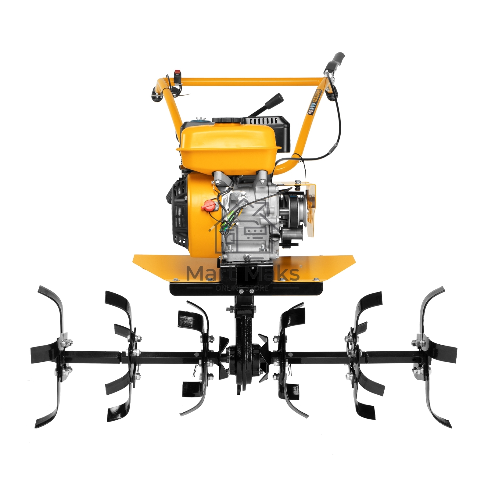 Мотоблок DPT-270S, 7 л.с., ремен.сцеп, фрез 3х4, ШОМ, передачи 2В/1Н Denzel