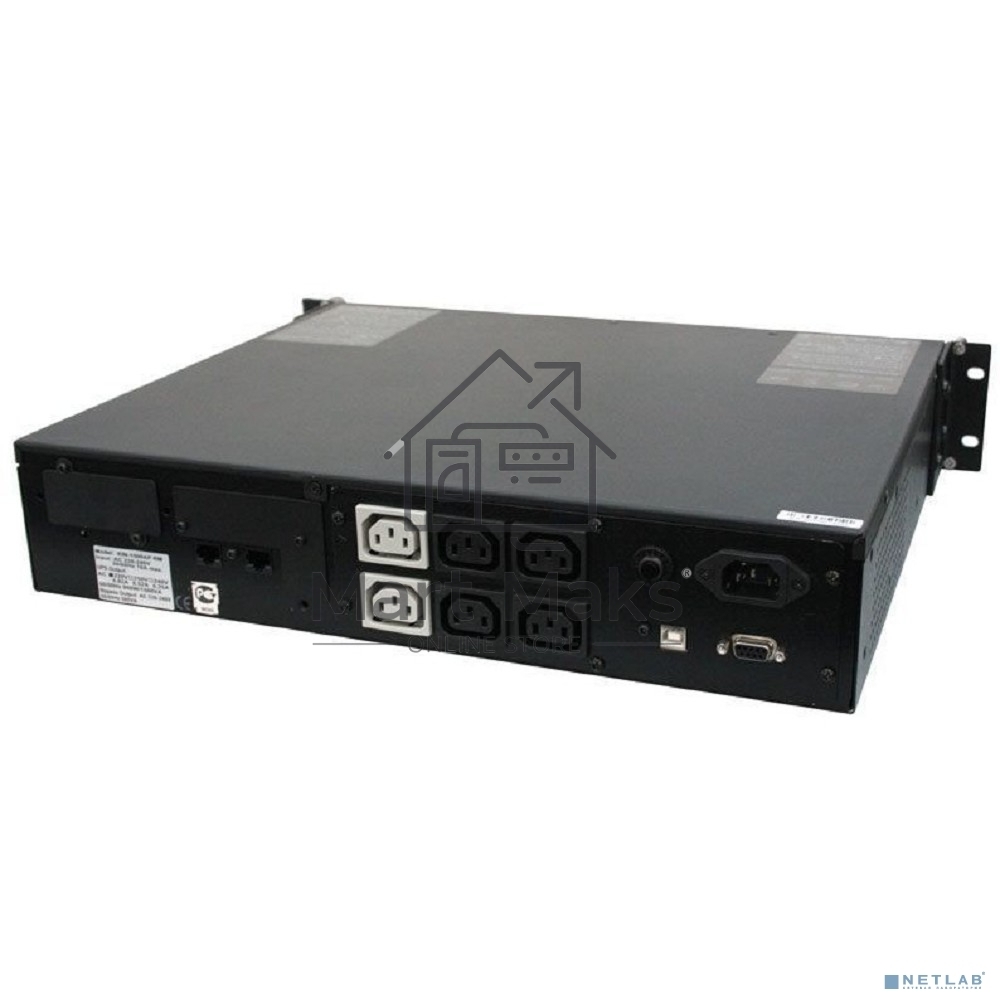 Источник бесперебойного питания Powercom King Pro RM KIN-1500AP RM 900Вт 1500ВА черный