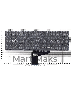 Клавиатура для ноутбука HP Omen 15-DH черная