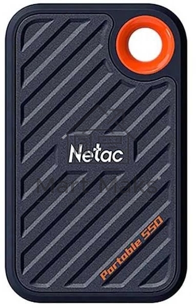 Флеш диск Netac ZX20 2TB USB 3.2 Gen 2 Type-C External SSD, R/W up to 2000MB/1800MB/s, with USB C to A cable and 20Gbps USB C to C cable 5Y wty