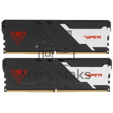 Оперативная память Patriot Viper Venom, DDR5, 32GB (2x16GB), 7400MHz, CL36, DIMM, с радиаторами, черный