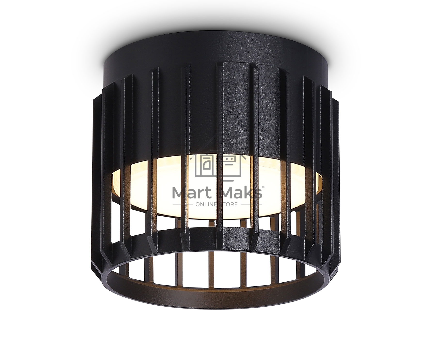 Светильник Ambrella light TN71155 BK черный GX53 D100*80