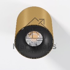 25116/LED 12W 3000K / Светильник потолочный светодиодный / латунь
