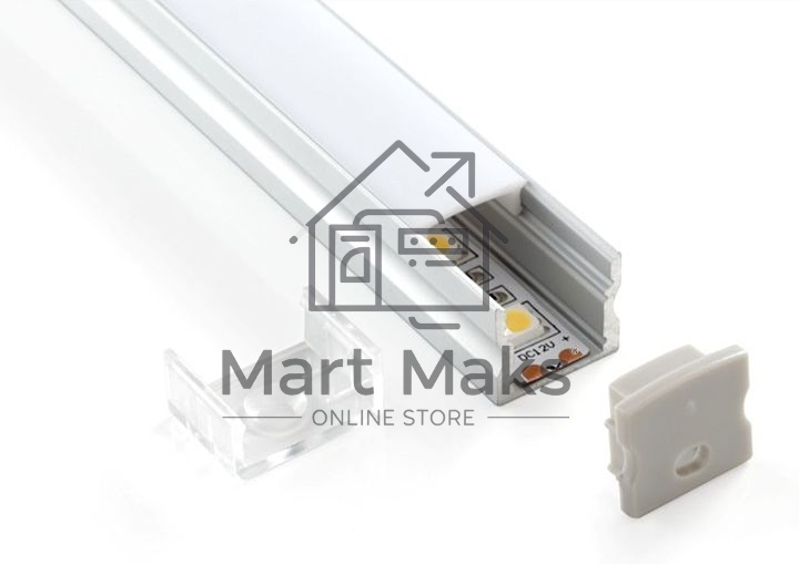 Заглушки ZLL-2-ALP001-R / для накладного алюм. профиля для LED ленты (15mm) (компл. 10 пар)