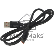 Кабель Hoco X115 51974 USB A (m)-USB-C 1.2м черный