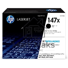 Картридж лазерный HP 147X W1470X черный (25200 стр.) для HP LaserJet M610dn