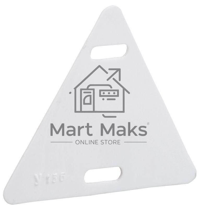 Бирка кабельная маркировочная У-136 55х55х55мм (треугольник) ИЭК UZMA-BIK-Y136-T