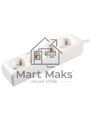 Удлинитель 4х5м с заземл. 16А IP20 У04 2P+PE ИЭК WYP10-16-04-05-Z-N