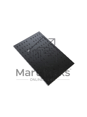 Полка перф. грузоподъемностью 100 кг., глубина 750 мм, черный