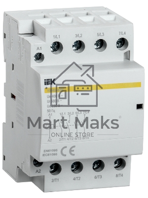 Контактор модульный КМ40-40М AC/DC IEK MKK21-40-40 IEK