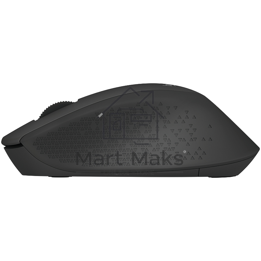 Мышь беспроводная Logitech M280 черный, 1000 dpi, радиоканал, USB, кнопки - 3