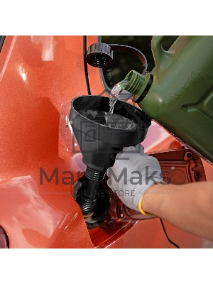 Воронка пластмассовая, D 160 мм, гибкий наконечник для горюче-смазочных материалов