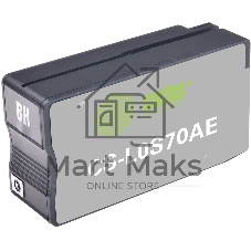 Картридж струйный Cactus CS-L0S70AE №953XL черный (58 мл) для HP OJ Pro 7740/8210/8218/8710/8715